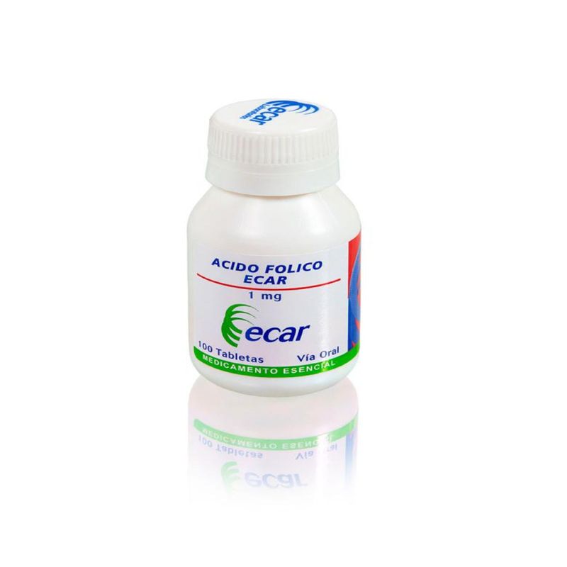 acido-folico-1-mg-frasco-x-100-tabletas-ecar