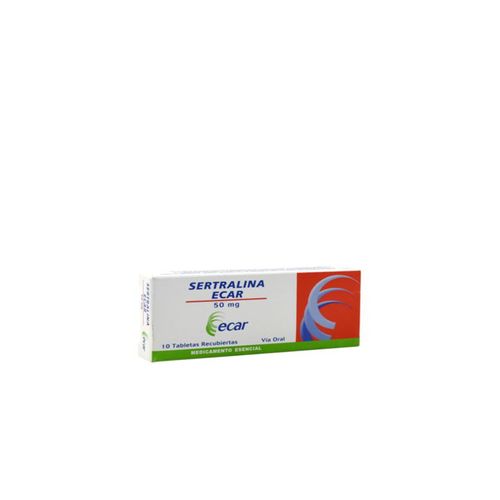 Sertralina 50 Mg Caja X 10 Tabletas Ecar