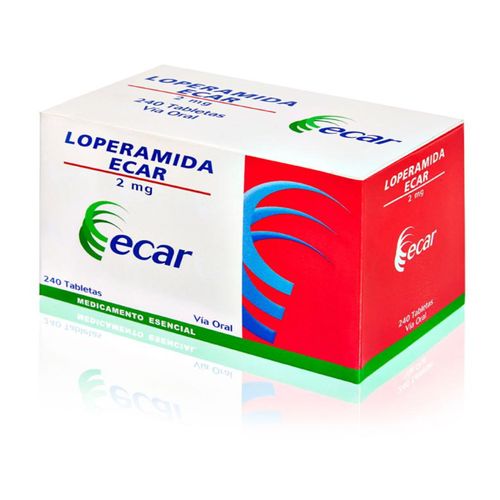 Loperamida 2 Mg Caja X 240 Tabletas Ecar