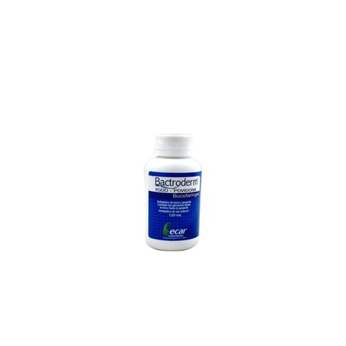Yodopovidona Bactroderm Bucofa 8 Gr Frasco X 120 Ml Solución Ecar