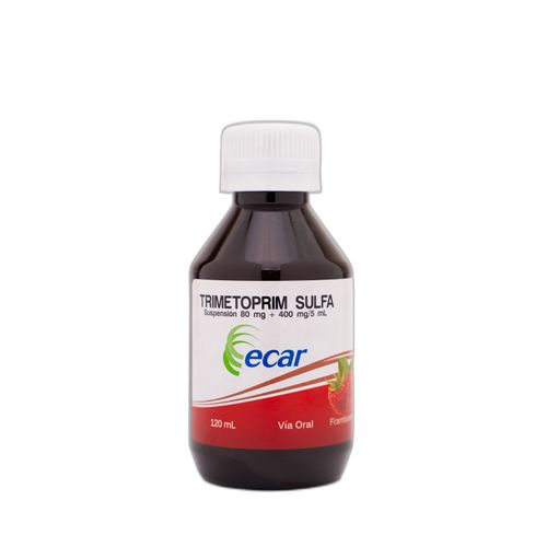 Trimetropin Sulfa 80/400 Mg Frasco X 60 Ml Suspensión Oral Frasco X 120 Ml Ecar