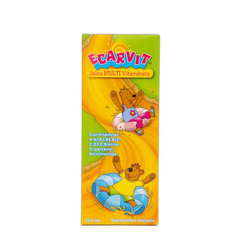 Ecarvit Frasco X 220 Ml Jalea Ecar