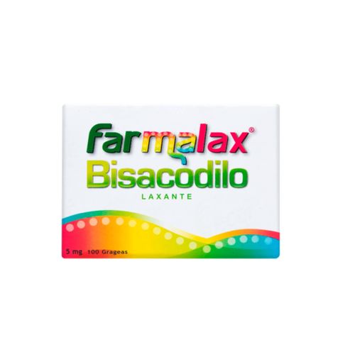 Bisacodilo Farmalax 100 Tabletas Ecar