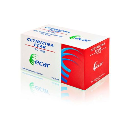 Cetirizina 10 Mg Caja X  400 Tabletas Ecar