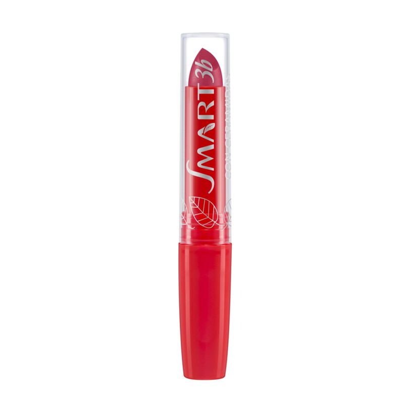 Labial Smart 3B rosa intenso tubo x2 gr