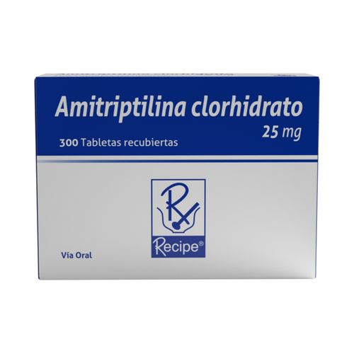 Amitriptilina 25 Mg Caja X 300 Tabletas Recipe