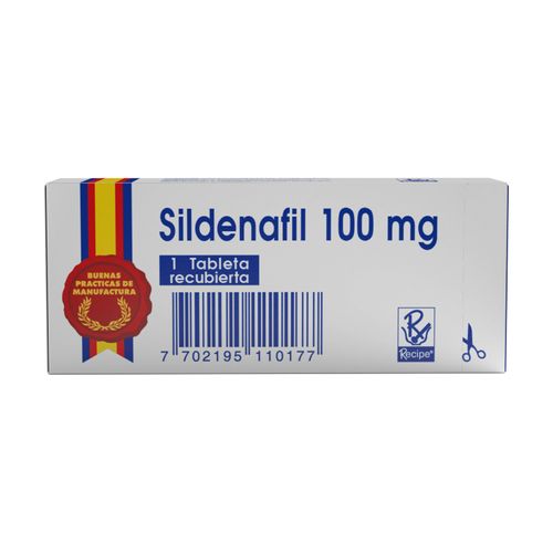 Sildenafil 100 Mg Caja X 1 Tabletas Recipe