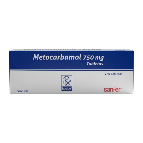 Metocarbamol 750 Mg Caja X 250 Tabletas Recipe