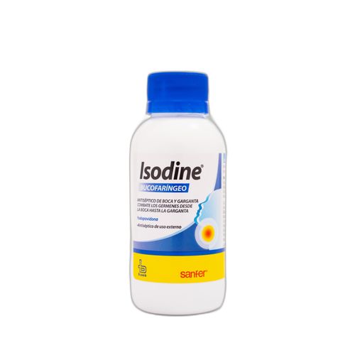 Isodine Bucofaringeo Solución Oral Frasco X 120 Ml Bussie