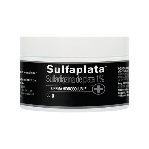 Sulfaplata Sulfadiazina 1% Tubo X 60 Gr Bussie