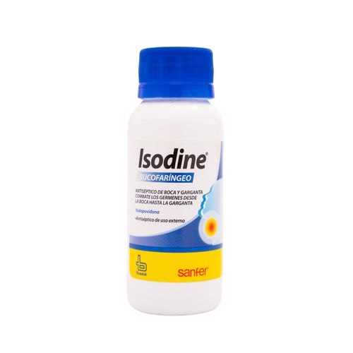Isodine Bucofaringeo Solución Oral Frasco X 60 Ml Bussie