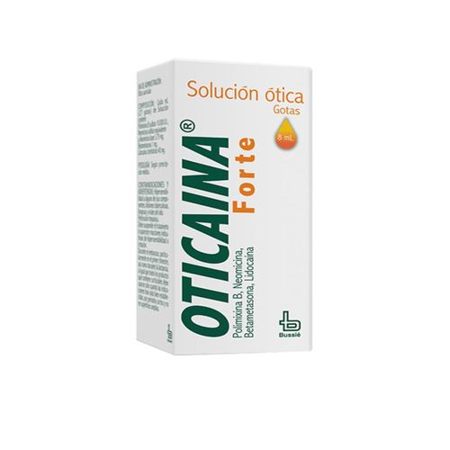 Oticaina Forte Benzocaina Frasco X 8 Ml Gotas Solución Bussie