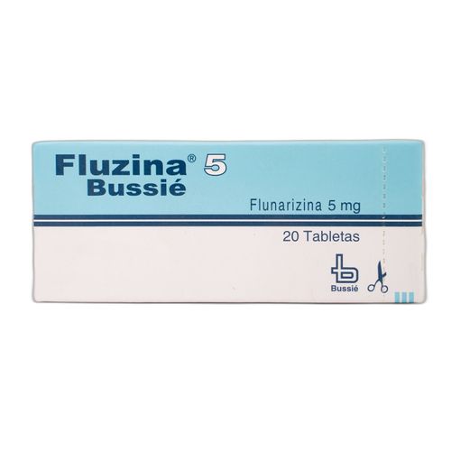 Fluzina Flunarizina 5 Mg Caja X 20 Tabletas Bussie