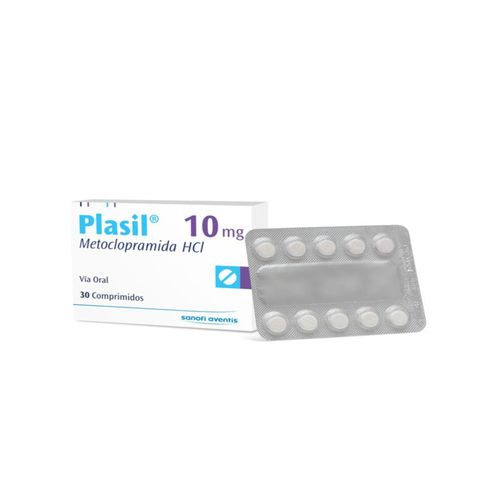 Plasil Metoclopramida 10 Mg Caja X 30 Tabletas Bussie