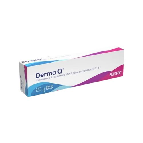 Derma Q Clotrimazol 1% Mometasona 0.1% Mupirocina 2% Tubo X 20 Gr Crema Bussie