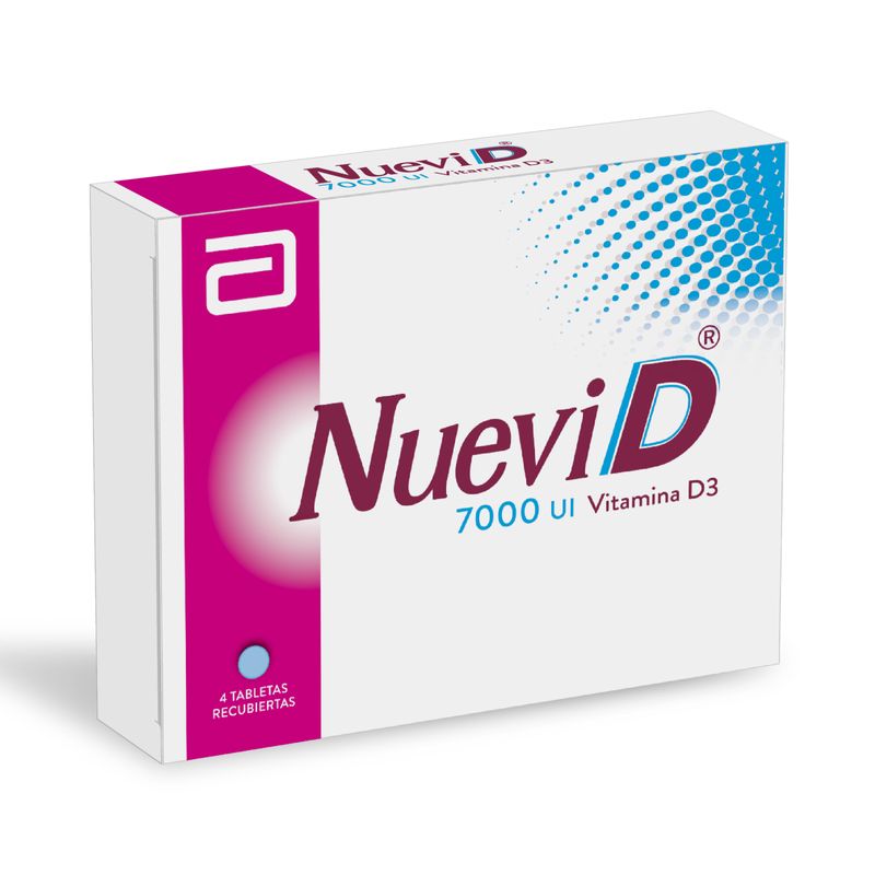 Nuevid 7000 UI 4 Tabletas Lafrancol Oral