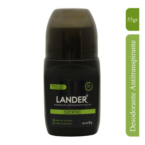 Desodorante Lander Roll On Ozonic Frasco X 55 Gr