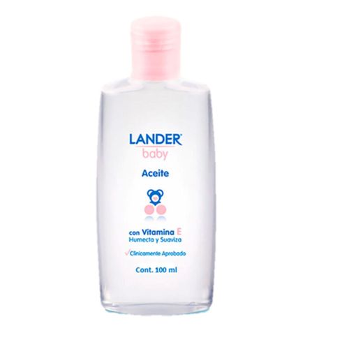 Aceite Para Bebé Frasco X 100 Ml Lander