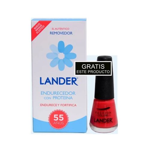 Removedor Lander Proteína Frasco X 55 Ml + Esm Fashion Frasco X 7 Ml