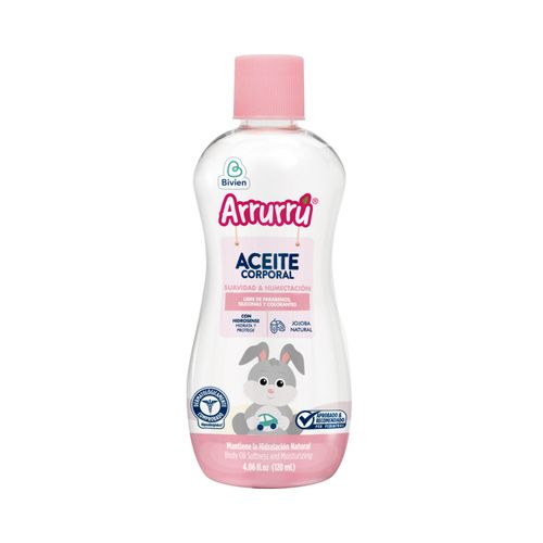 Aceite Arrurrú Suavidad Y Humectación Frasco X 120 Ml Belleza Express