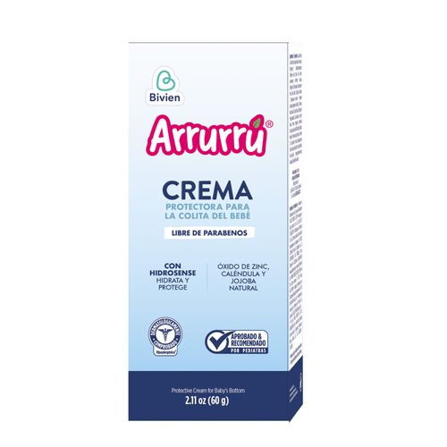 Crema Arrurrú Protectora Colita Tubo X X60 Gr Belleza Express