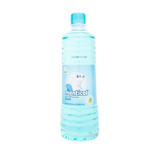 Loción Menticol Fresh Frasco X 750 Ml Belleza Express