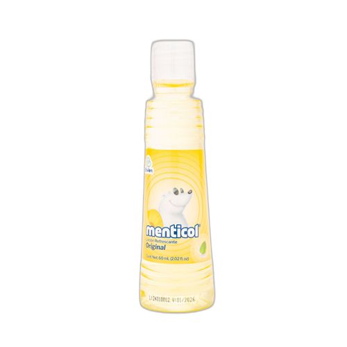 Loción Menticol Original Frasco X 60 Ml Belleza Express