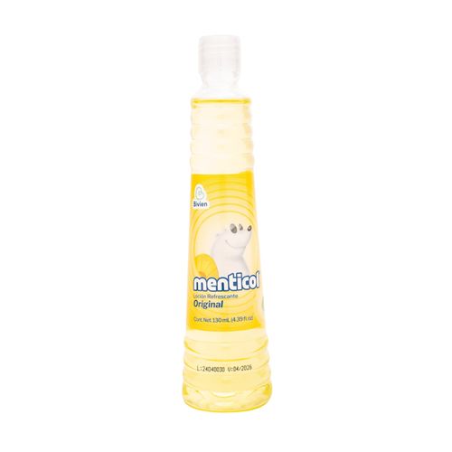 Loción Menticol Original Frasco X 130 Ml Belleza Express