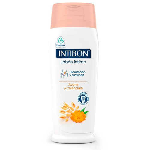 Jabón Íntimo Intibon Avena Y Calndula Frasco X 210 Gr Belleza Express