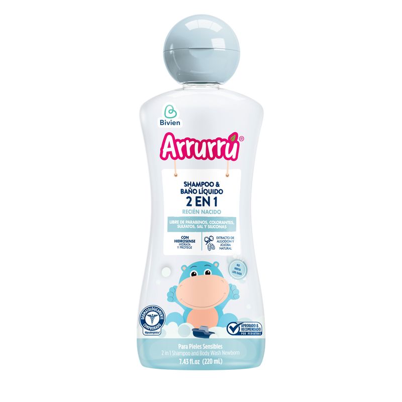 champu-y-bano-liquido-arrurru-2-en-1-recien-nacido-220ml-belleza-express