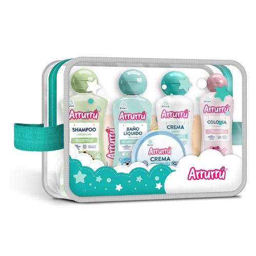 Estuche Arrurrú Arrullo Rosado 6 Articulo Belleza Express