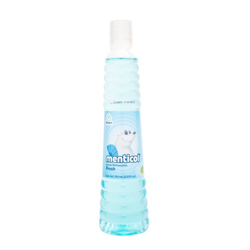 Loción Menticol Fresh Frasco X 350 Ml Belleza Express