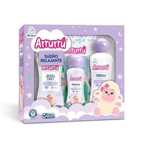 Estuche Arrurrú Sueño Relajante 4 Articulos Belleza Express