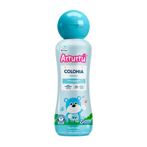Colonia Arrurrú Original Azul Frasco X 120Ml Belleza Express
