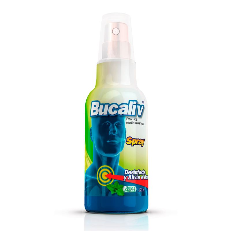 Bucaliv Menta Spray Bucal 120 ml Oral