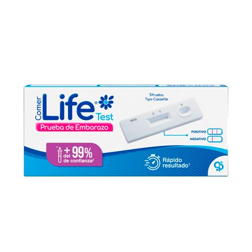 Prueba Embarazo Comerlife Cassette Caja X 1 Belleza Express