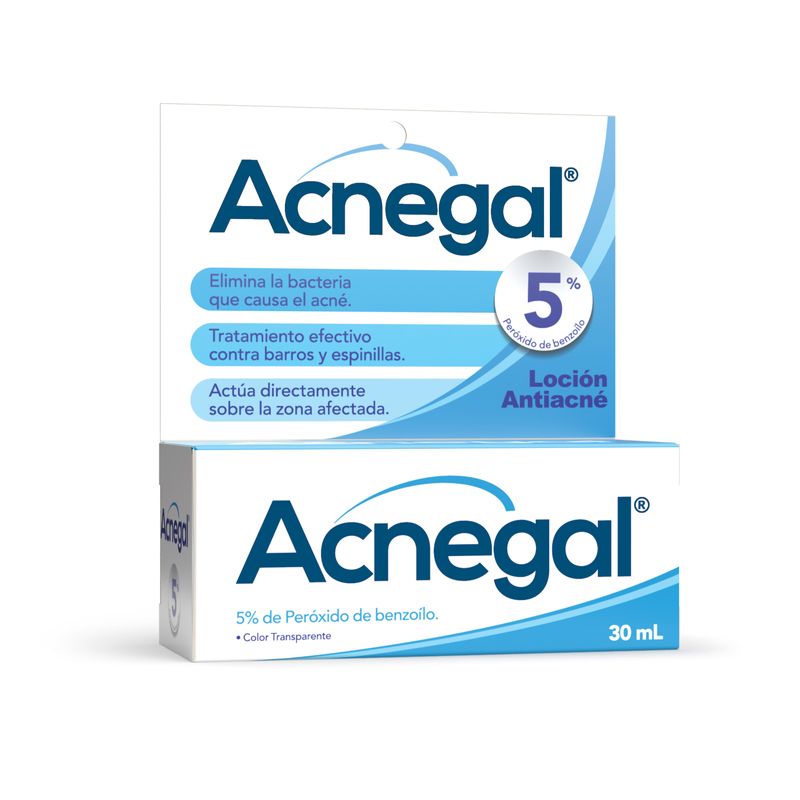 Acnegal Peróxido 5% 30 ml Loción Tópica