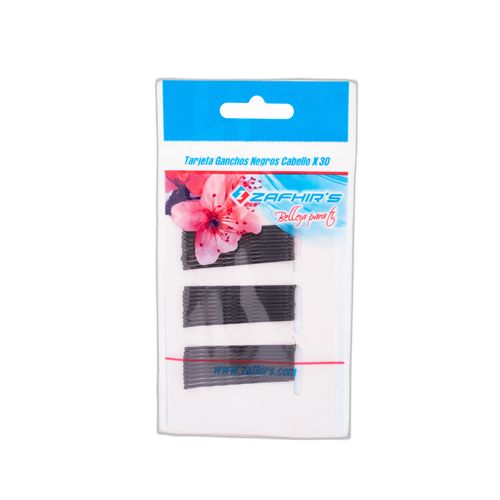 Ganchos Negro Para Cabello Zafhirs Referencia 012-63 30 Disproven