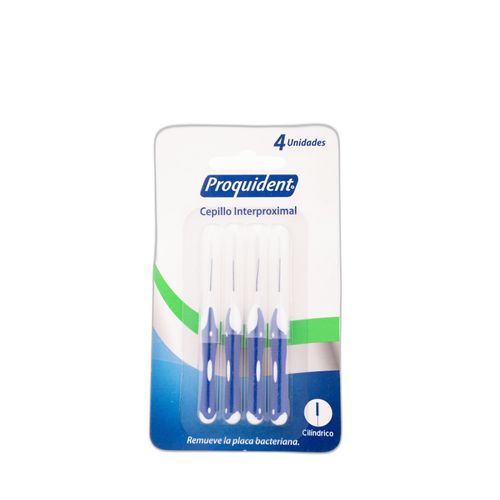 Cepillo De Dientes Interproximal Viajero 4 Unidades Proquident