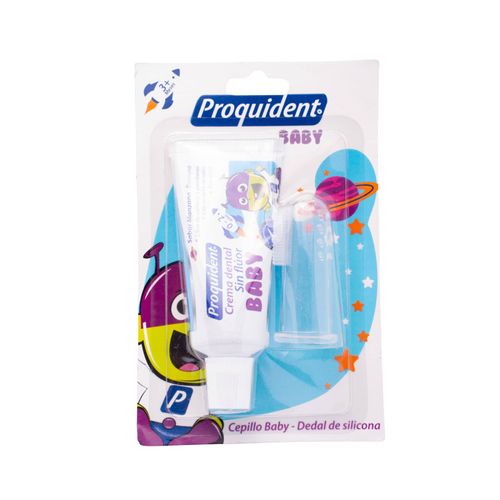 Cepillo De Dientes Proquident Dedal Silicona + Crema 25Ml