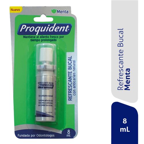 Refrescante Bucal Anticaries Natural Frasco X 8 Ml Proquident