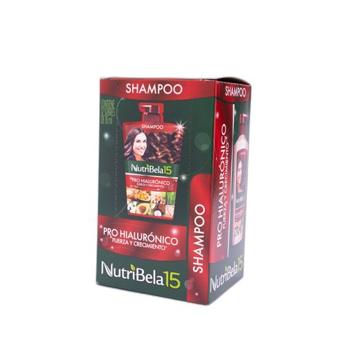 Shampoo Nutribela Prohialurónico 12 Sachets 18 Ml Quala