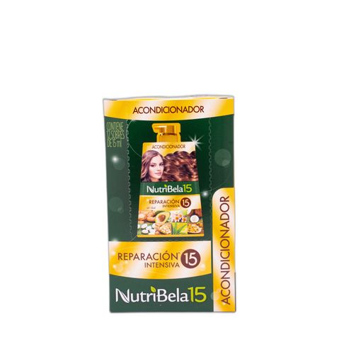Acondicionador Nutribela Reparación Intensiva X 12 Sachets 15 Ml Quala