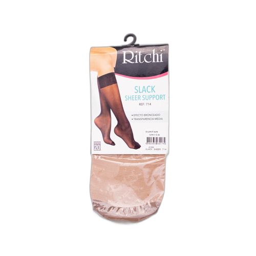 Media Slack Sheer Super Velada Suntan Ritchi