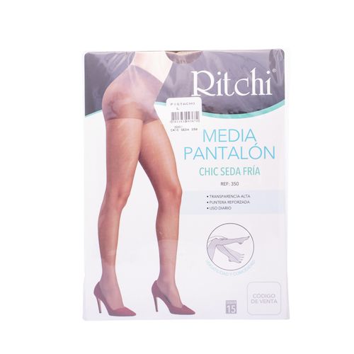 Media Pantalón Chic Seda Pista Talla L Ritchi