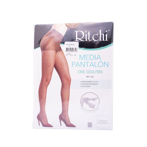 Media Pantalón Chic Seda Natural Talla Xl