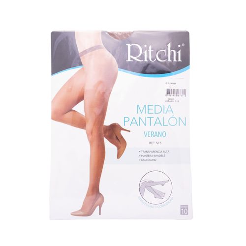 Media Pantalón Verano Brown Talla L Ritchi