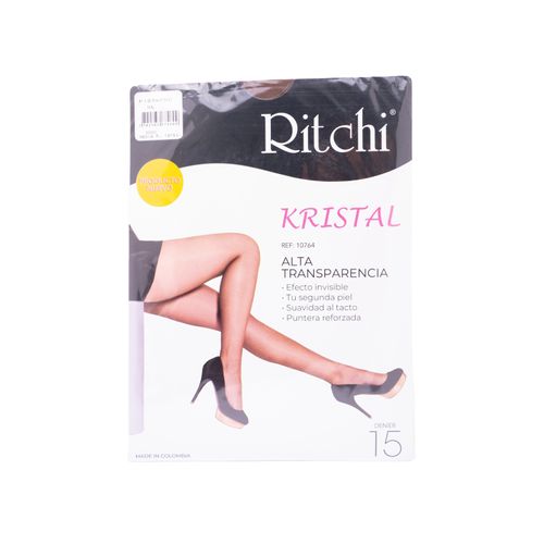Media Pantalón Opaca Kristal Pistacho Xl Ritchi