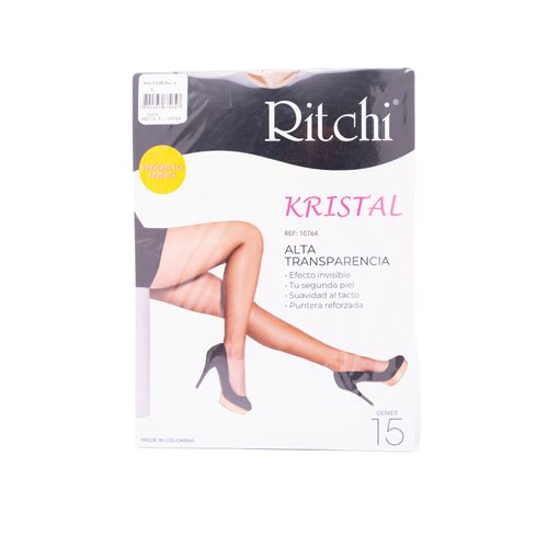 Media Pantalón Opaca Kristal Natural L Ritchi