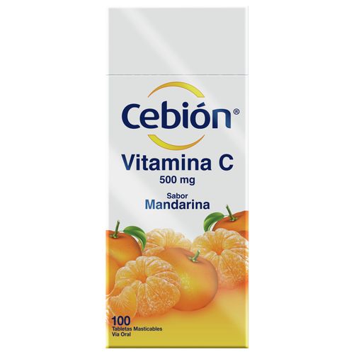 Cebion Mandarina Caja X 100 Tabletas Masticable Procter